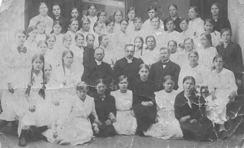 Sortavalan rippikuva n. 1920