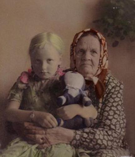 Kiiski Beata ja Salme n. 1951
